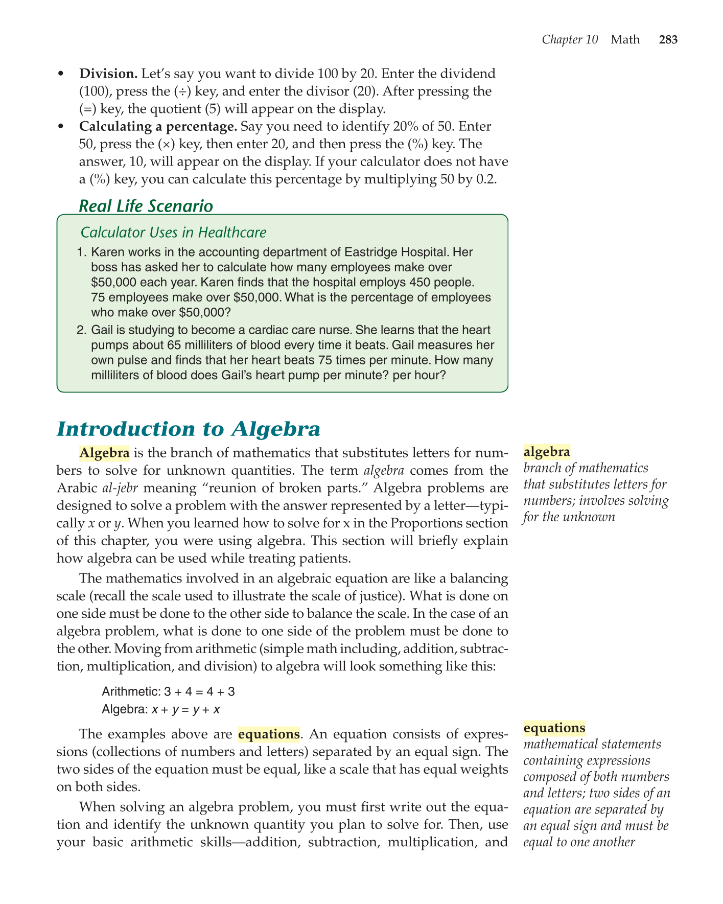 Essential Skills for Health Career Success, 1st Edition page 283