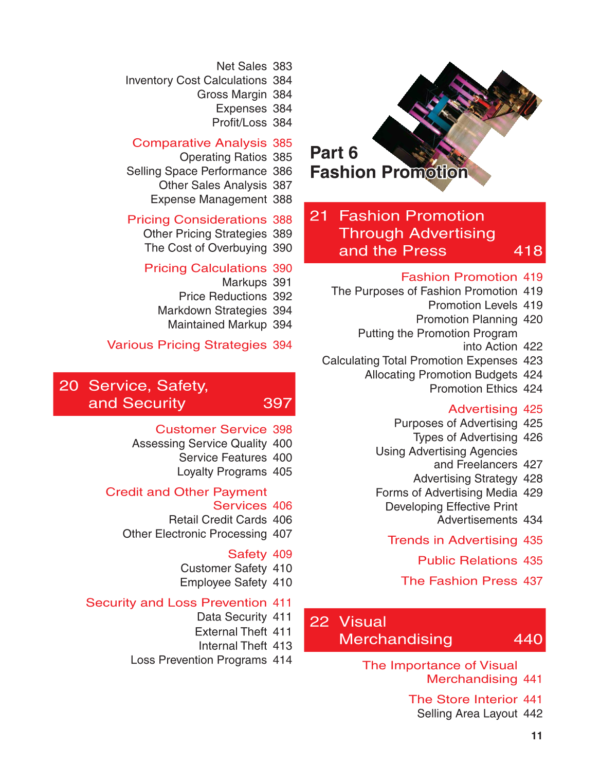 Fashion Marketing & Merchandising, 4th Edition page 11