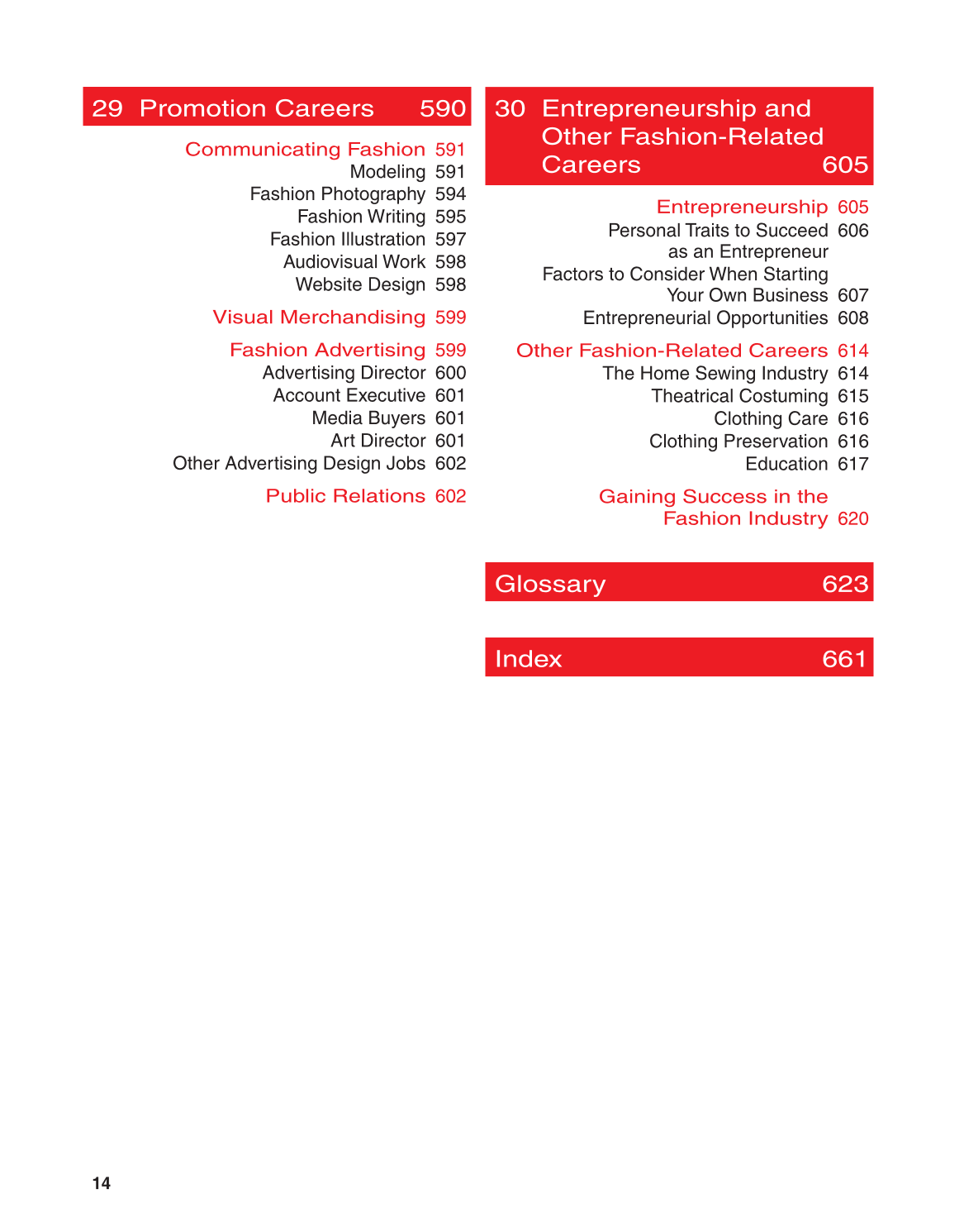Fashion Marketing & Merchandising, 4th Edition page 14