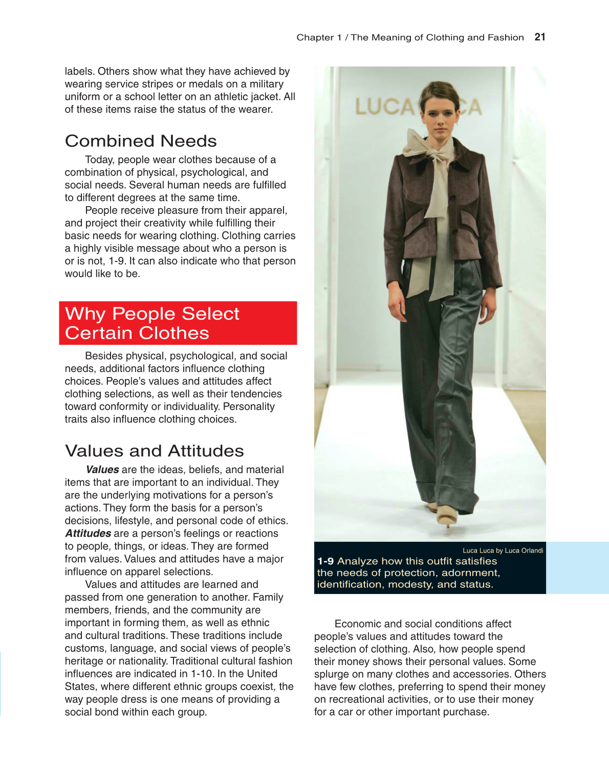 Fashion Marketing & Merchandising, 4th Edition page 21