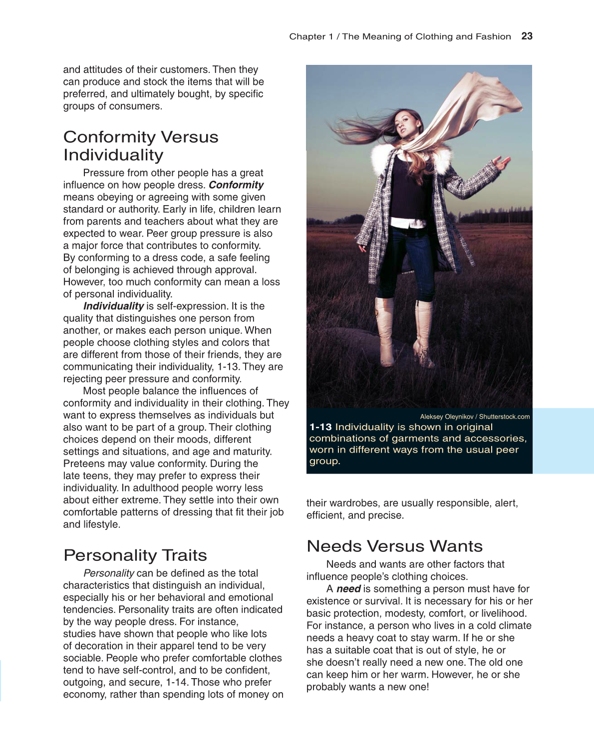 Fashion Marketing & Merchandising, 4th Edition page 23