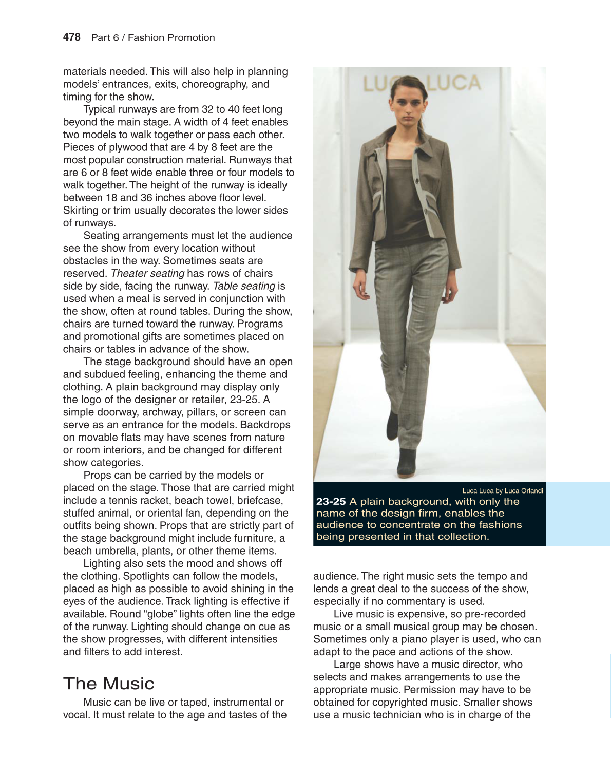 Fashion Marketing & Merchandising, 4th Edition page 478