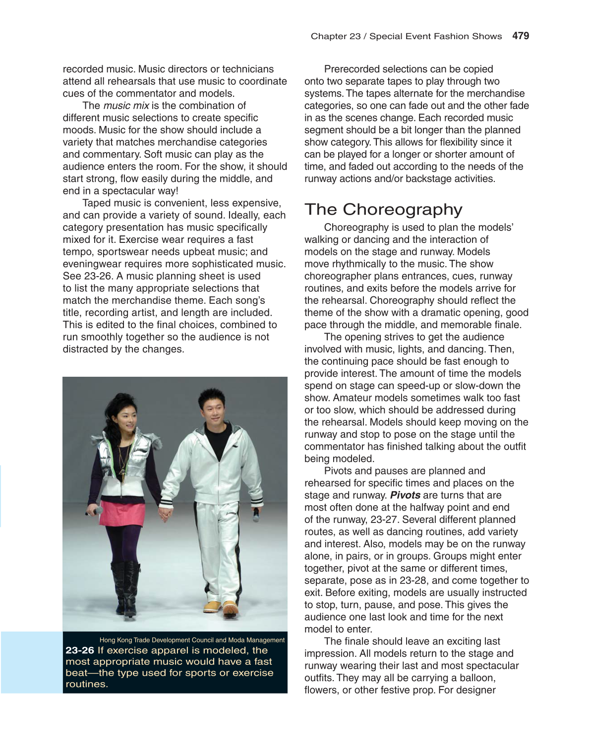 Fashion Marketing & Merchandising, 4th Edition page 479