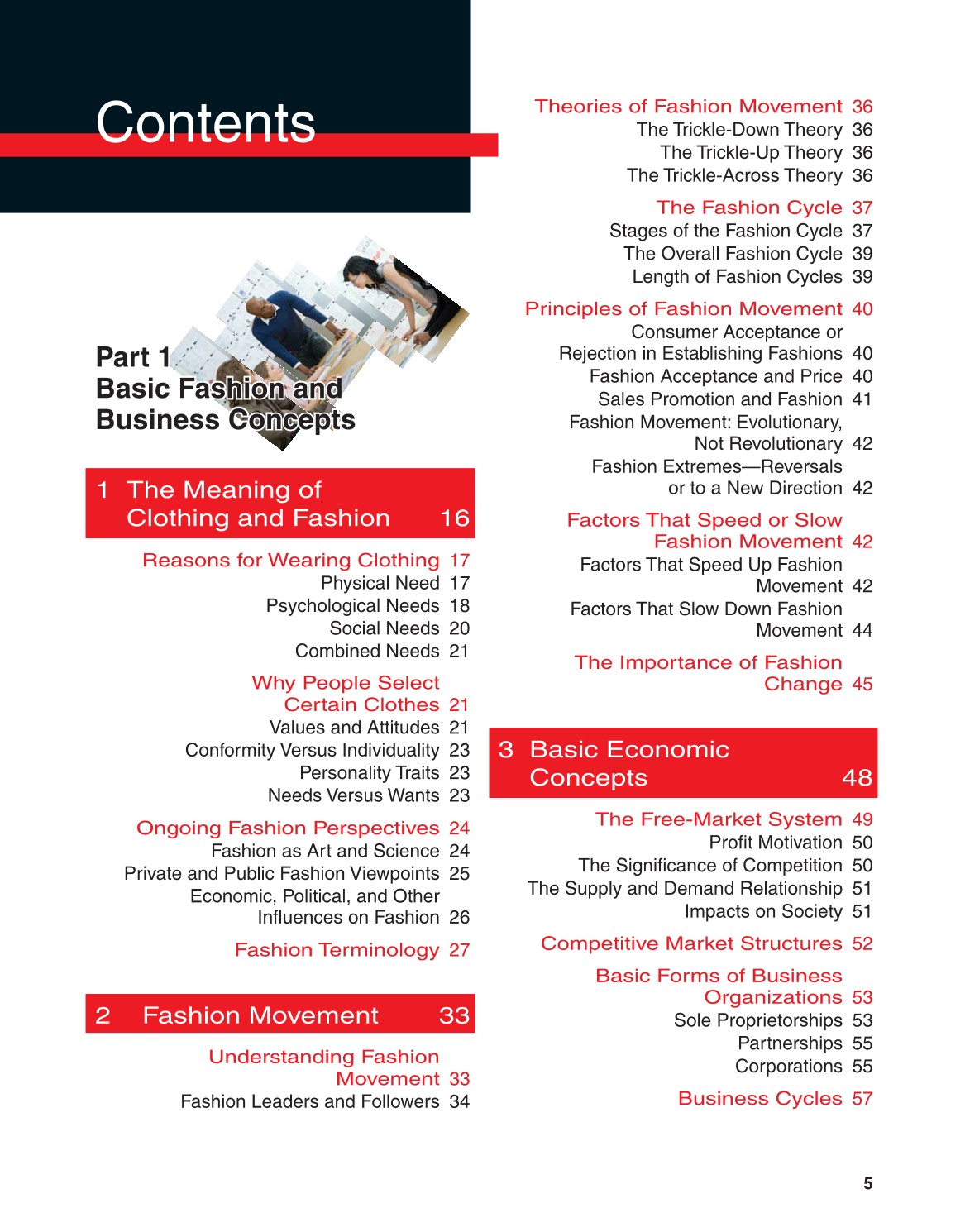 Fashion Marketing & Merchandising, 4th Edition page 5