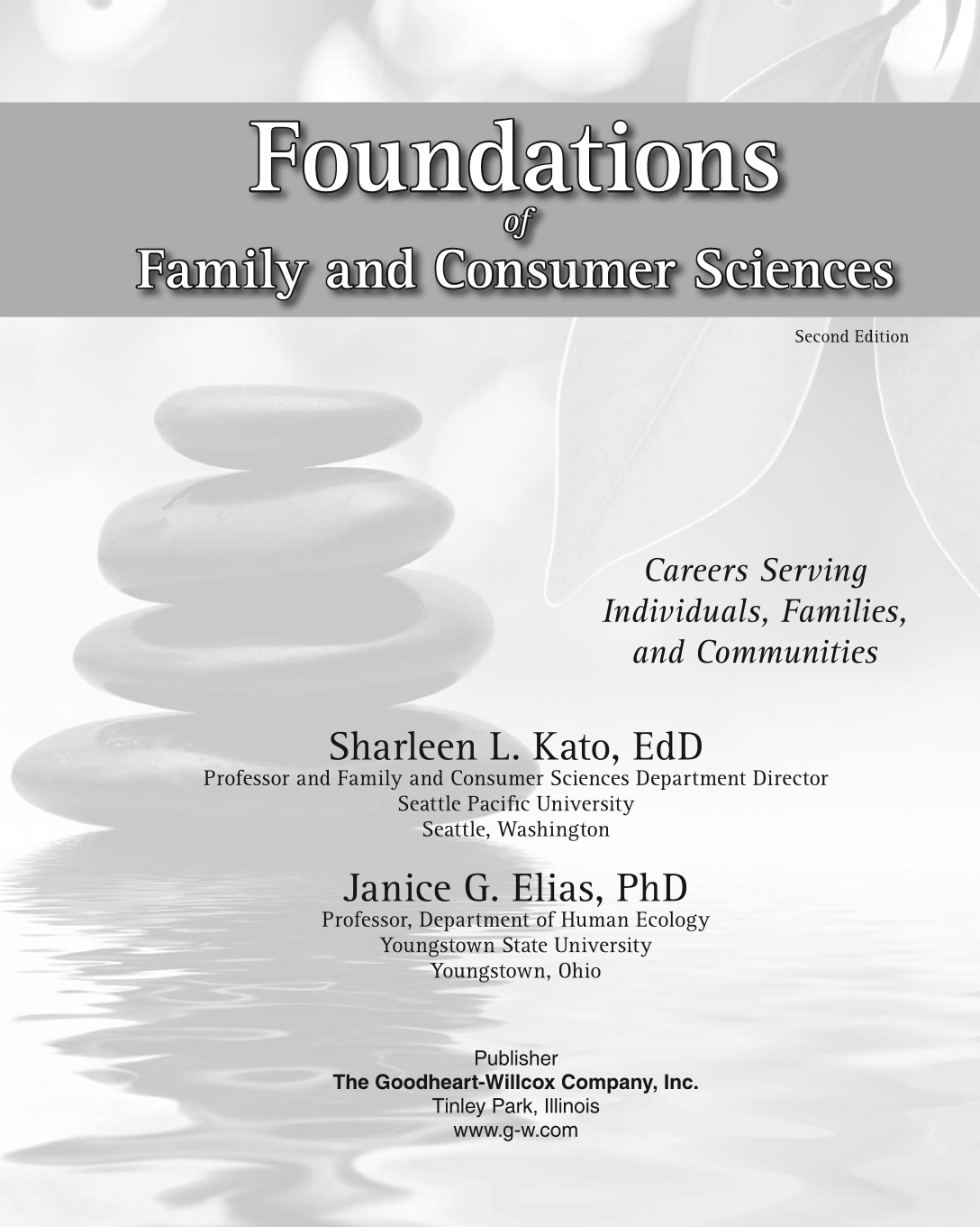 Foundations of Family and Consumer Sciences: Careers Serving Individuals, Families, and Communities, 2nd Edition page I