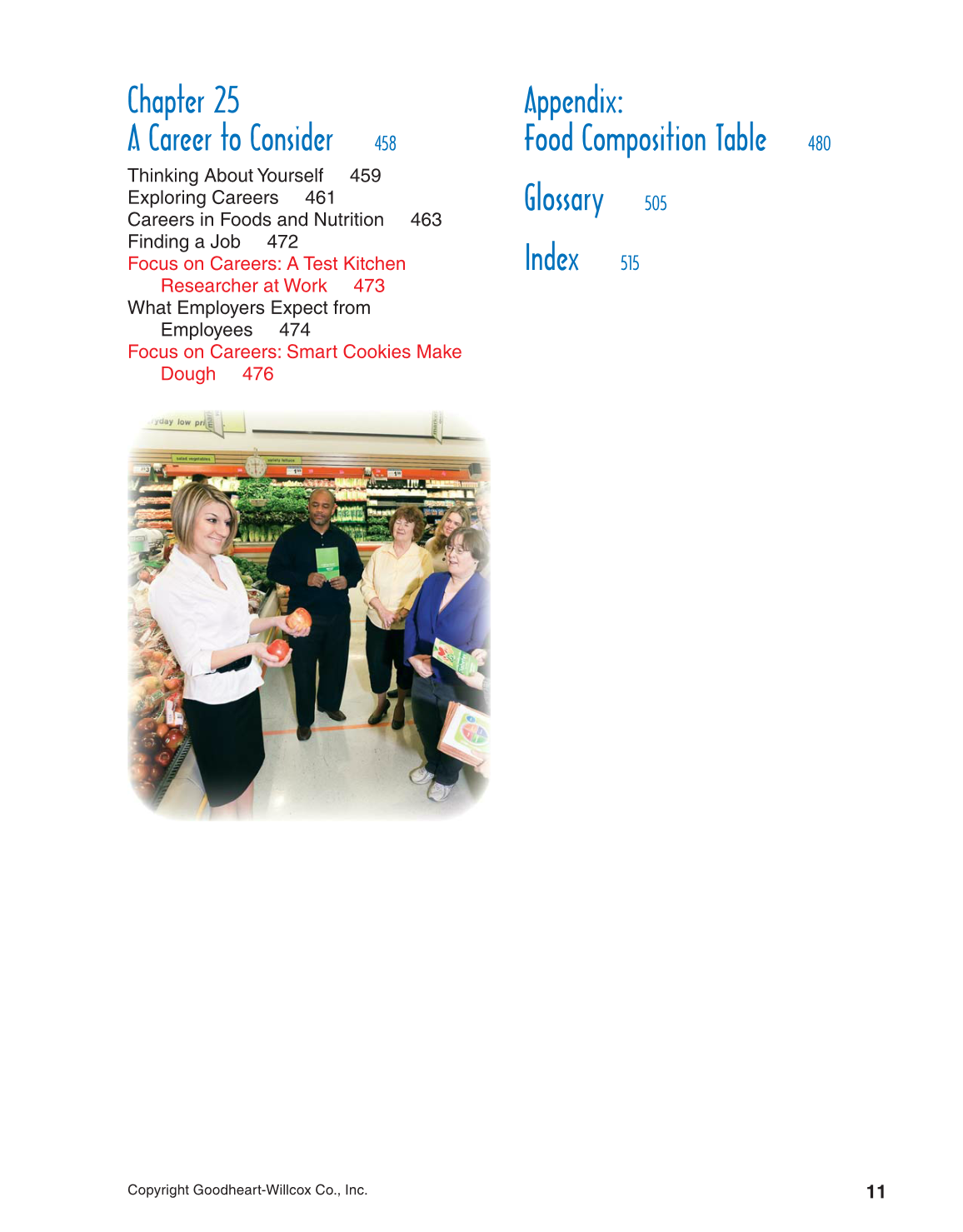 Adventures in Food and Nutrition!, 5th Edition page 11
