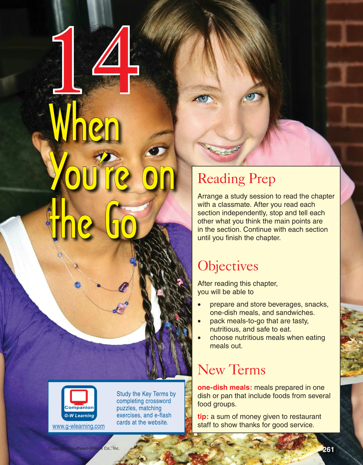 Adventures in Food and Nutrition!, 5th Edition page 261