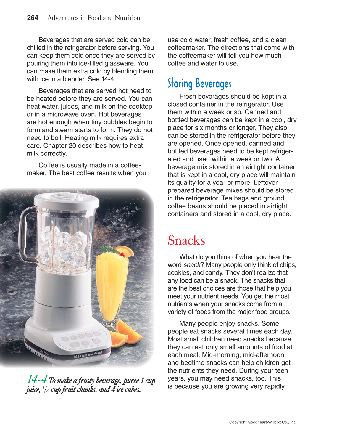 Adventures in Food and Nutrition!, 5th Edition page 264