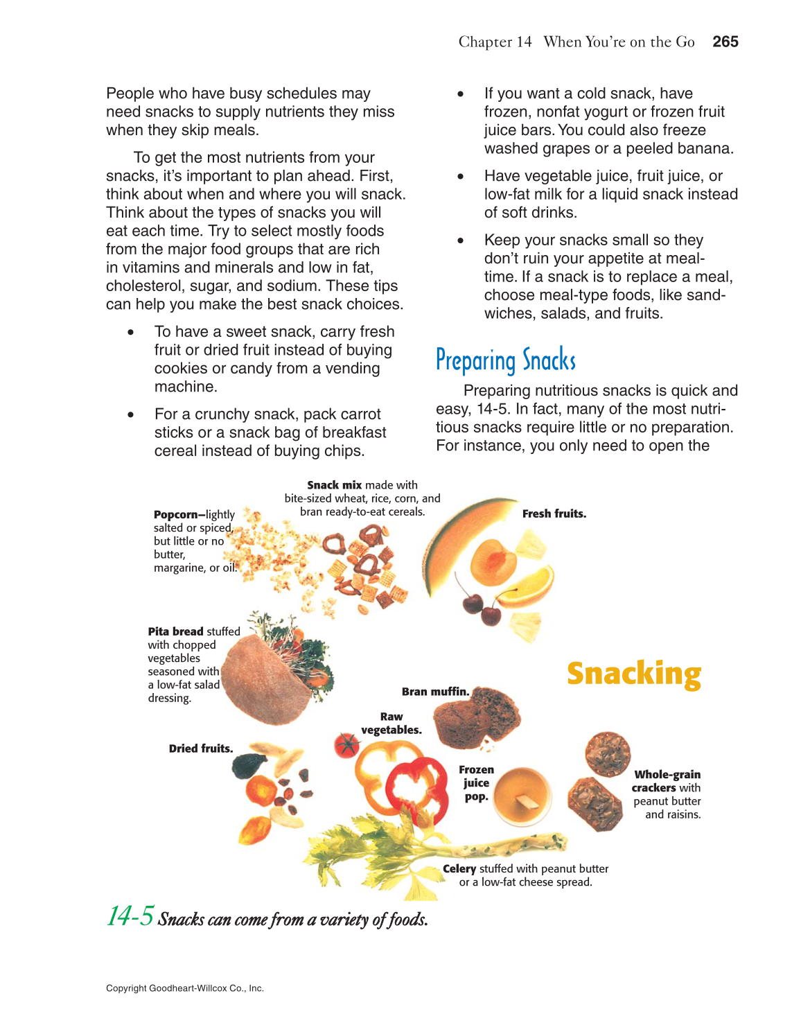 Adventures in Food and Nutrition!, 5th Edition page 265