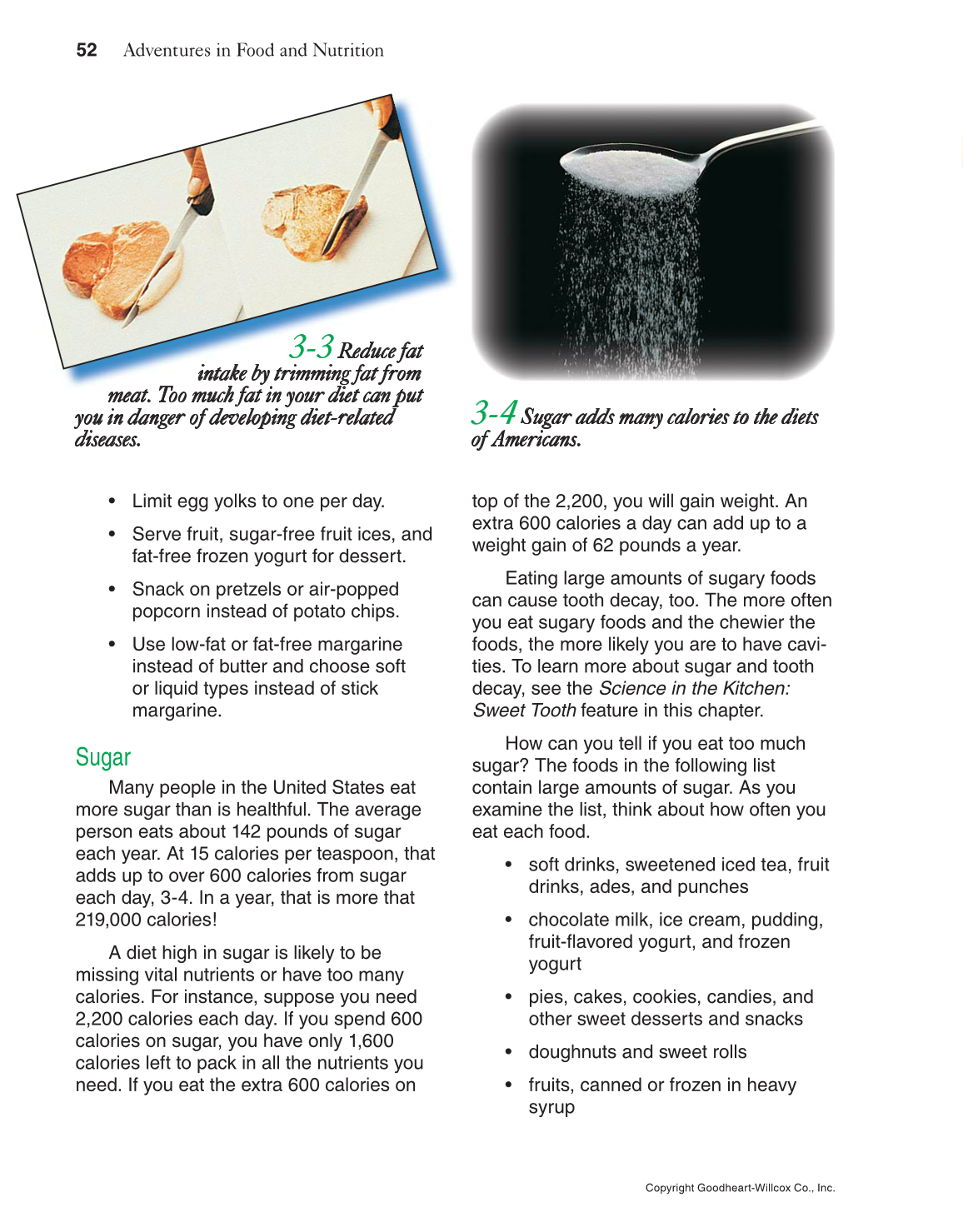 Adventures in Food and Nutrition!, 5th Edition page 52