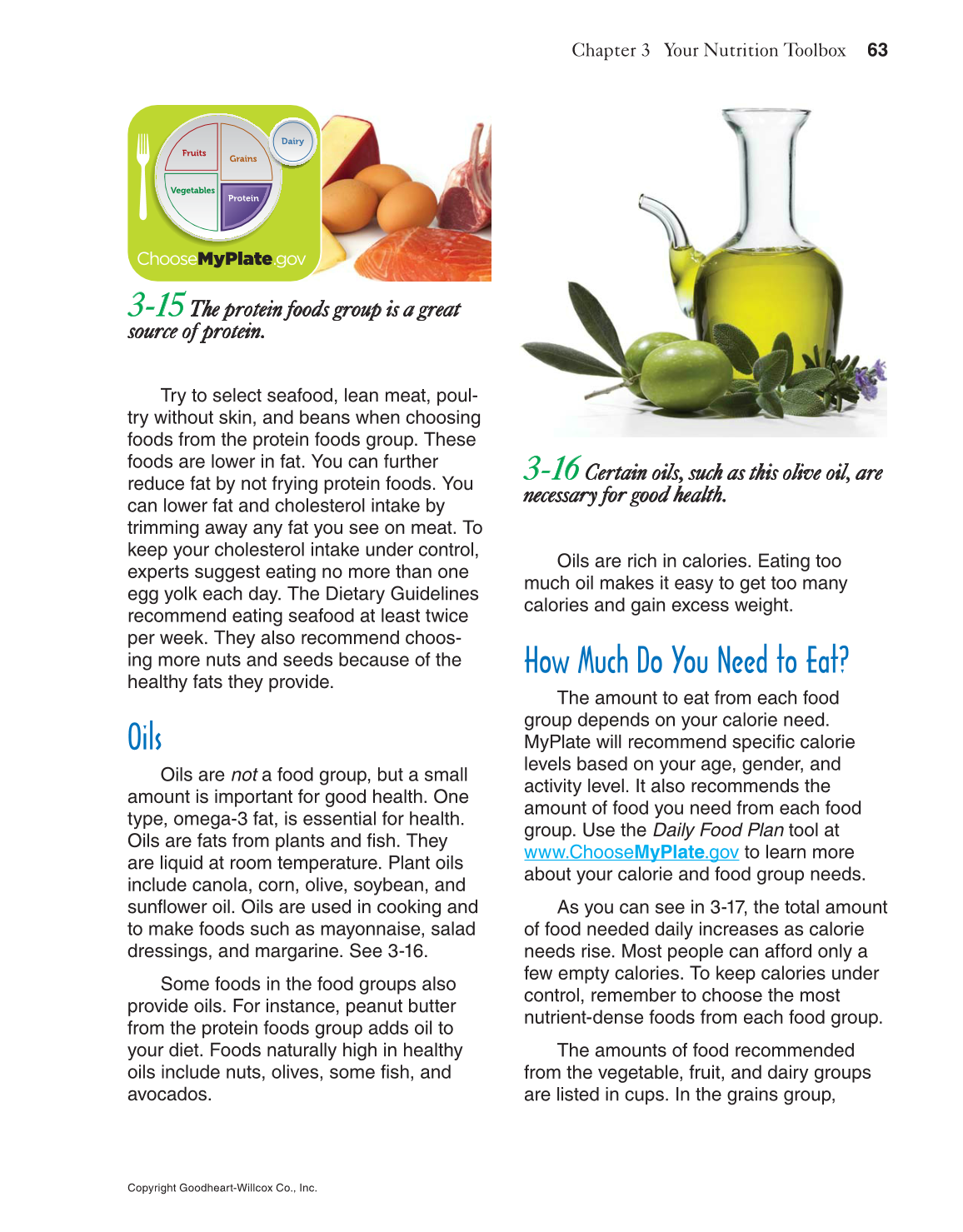 Adventures in Food and Nutrition!, 5th Edition page 63