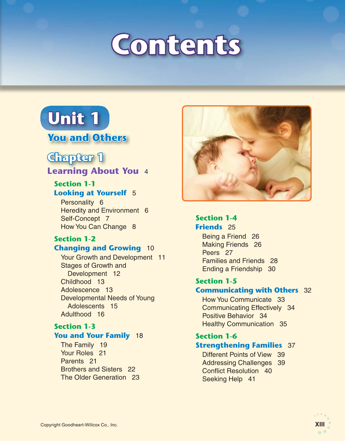 Exploring Life and Career: Introduction to Social Health, 7th Edition page XIII