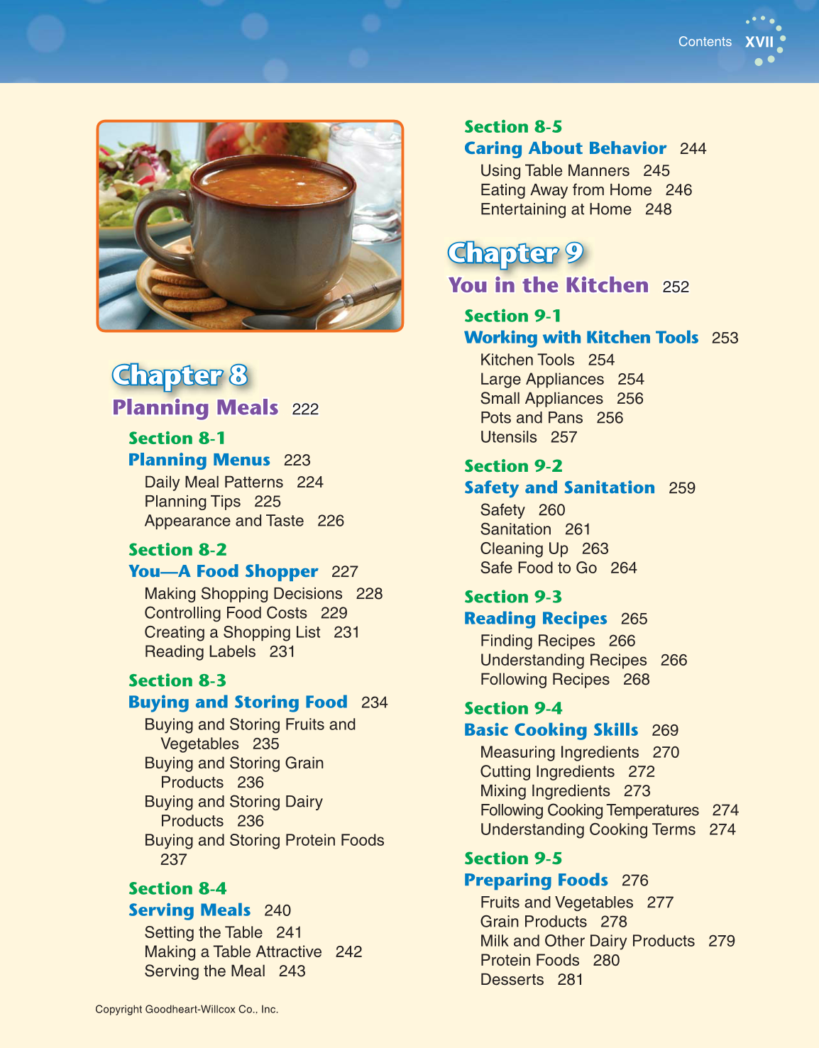 Exploring Life and Career: Introduction to Social Health, 7th Edition page XVII