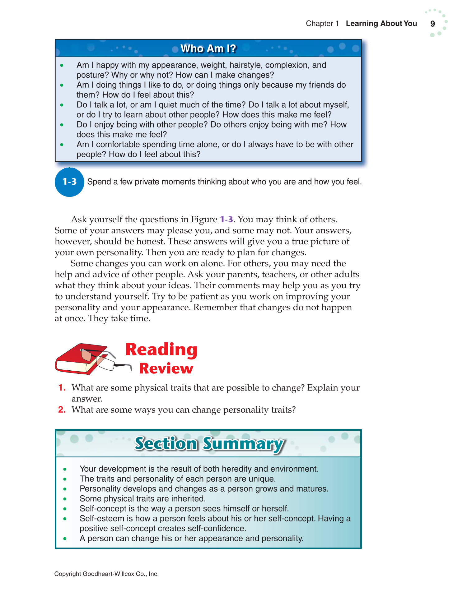 Exploring Life and Career: Introduction to Social Health, 7th Edition page 9