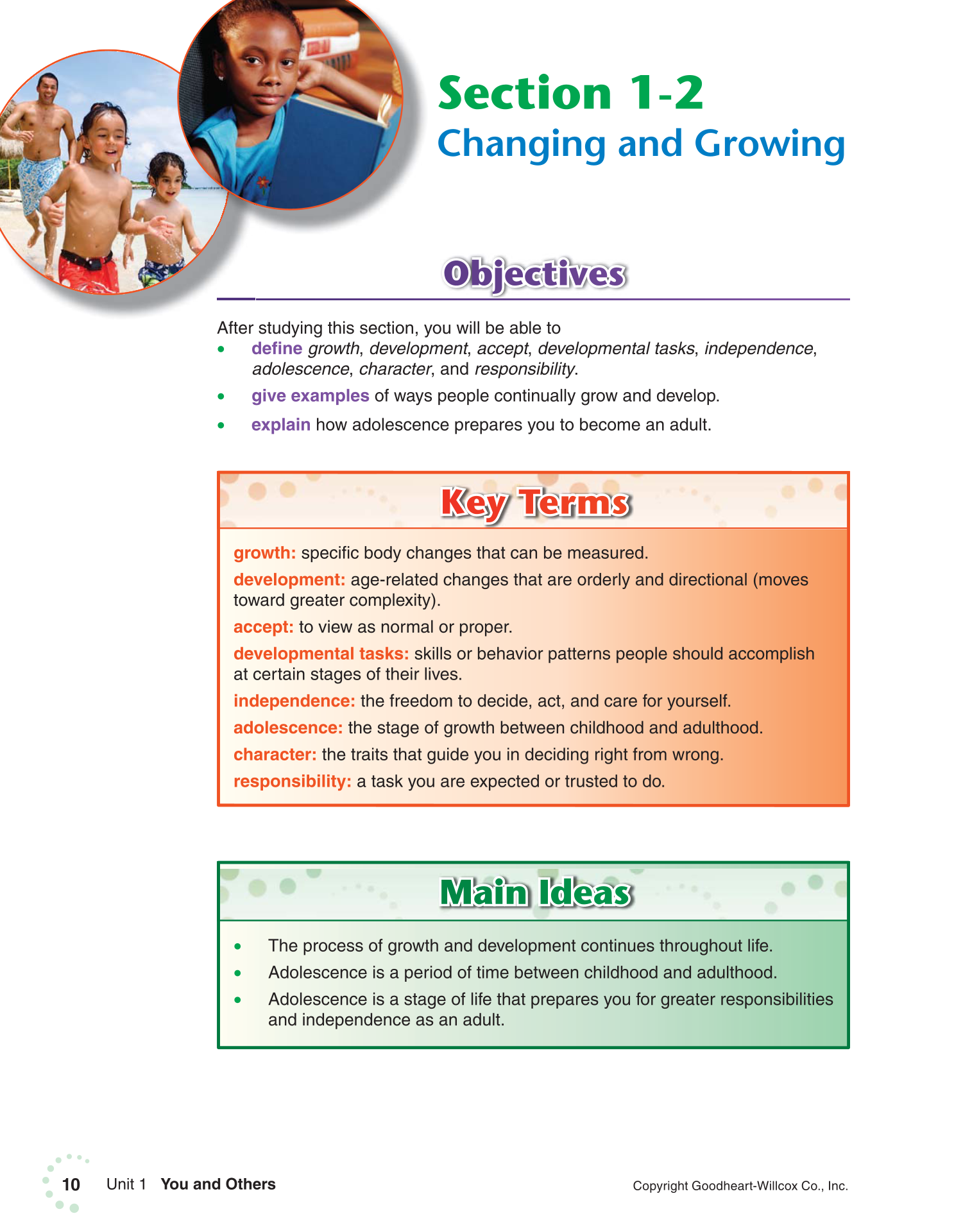 Exploring Life and Career: Introduction to Social Health, 7th Edition page 10