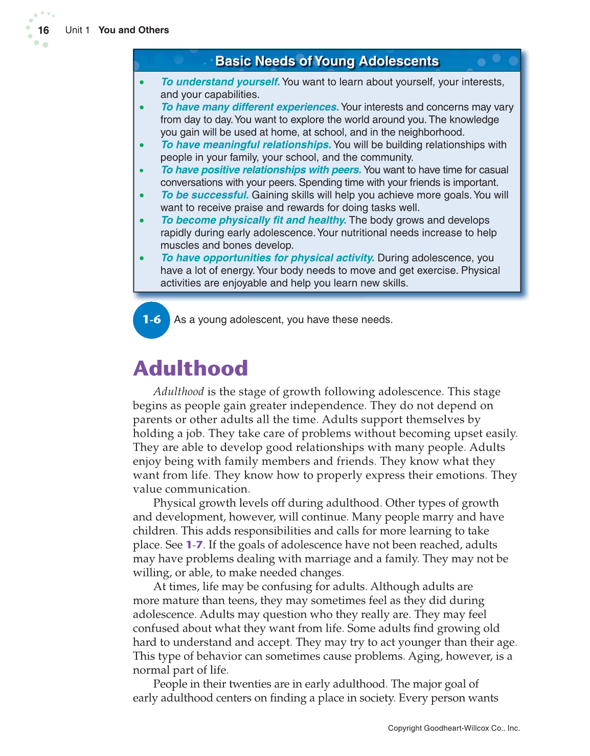 Exploring Life and Career: Introduction to Social Health, 7th Edition page 16