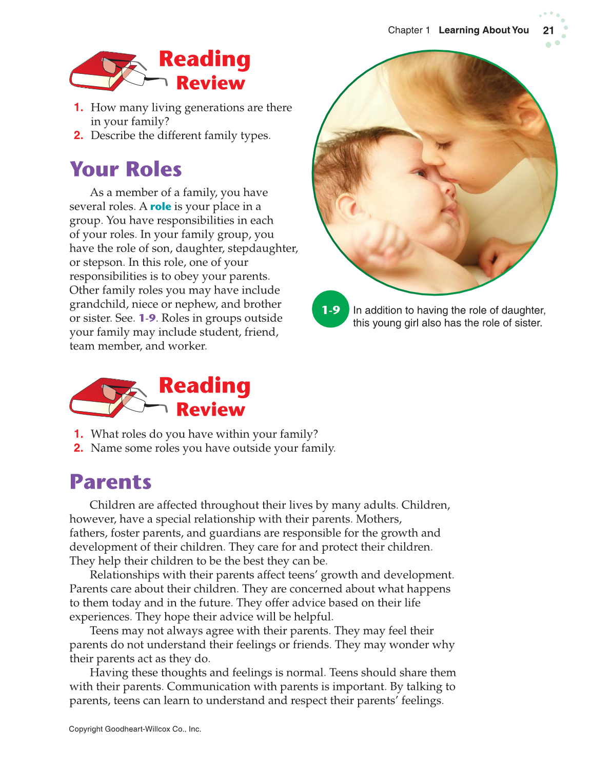 Exploring Life and Career: Introduction to Social Health, 7th Edition page 21