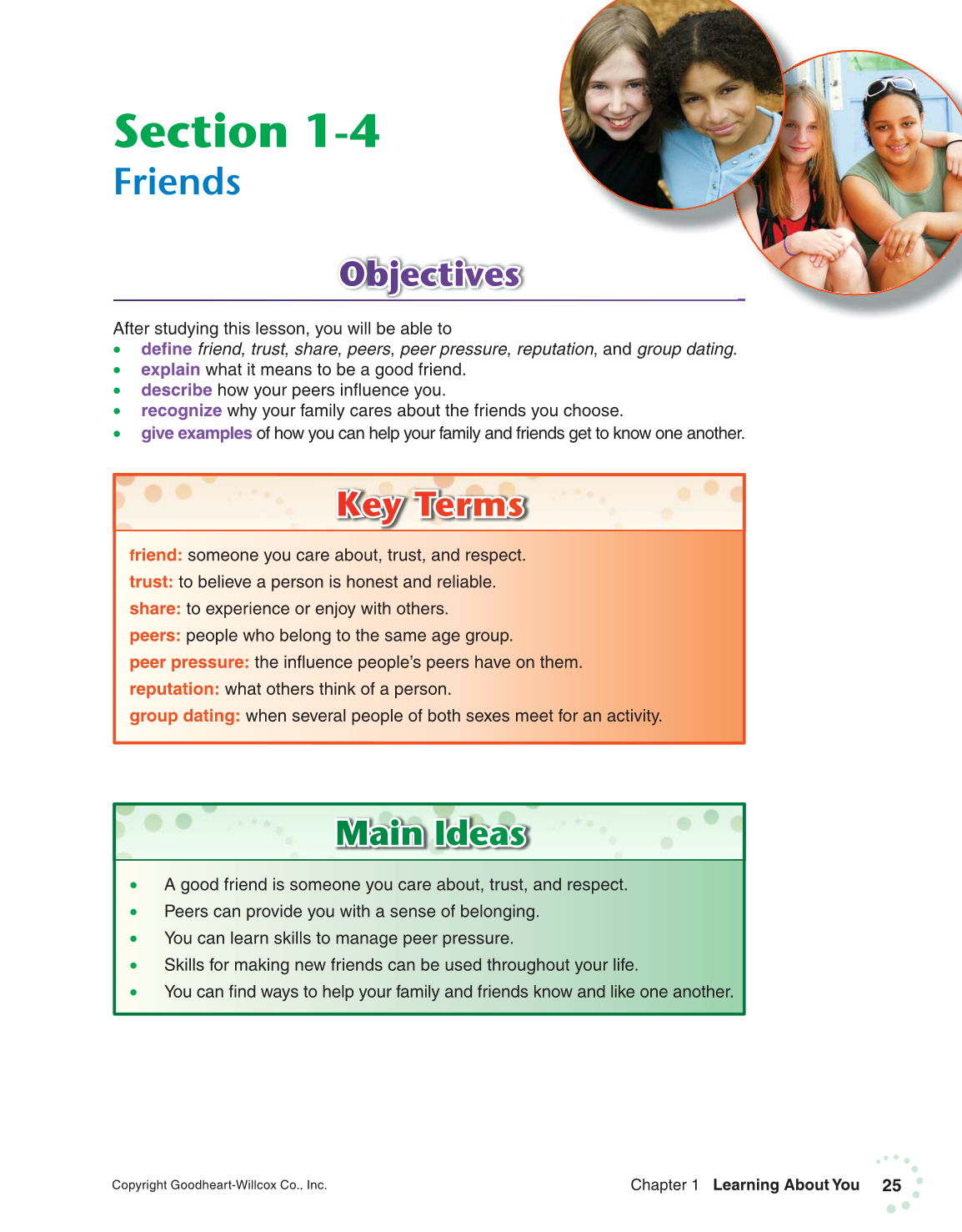 Exploring Life and Career: Introduction to Social Health, 7th Edition page 25