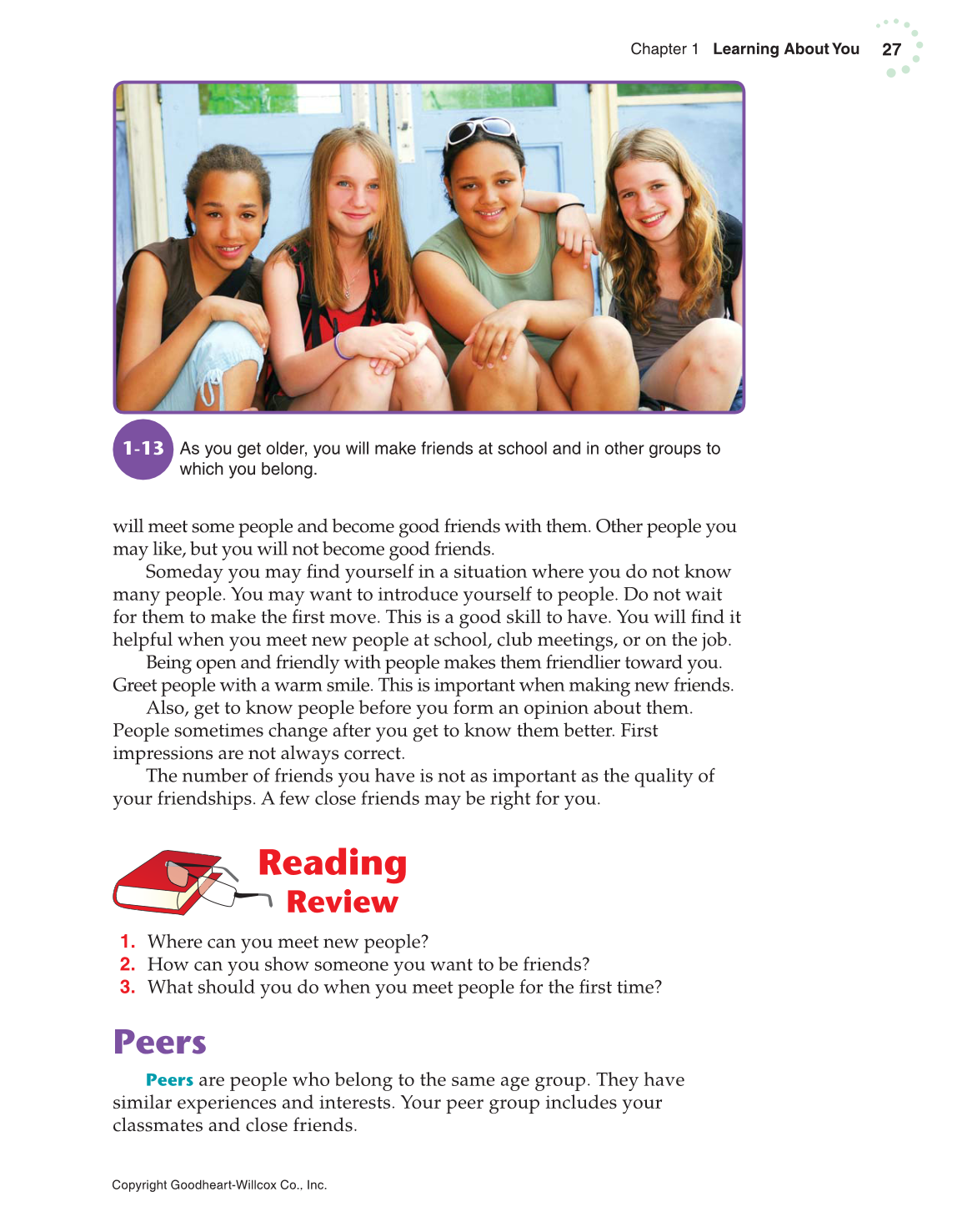 Exploring Life and Career: Introduction to Social Health, 7th Edition page 27