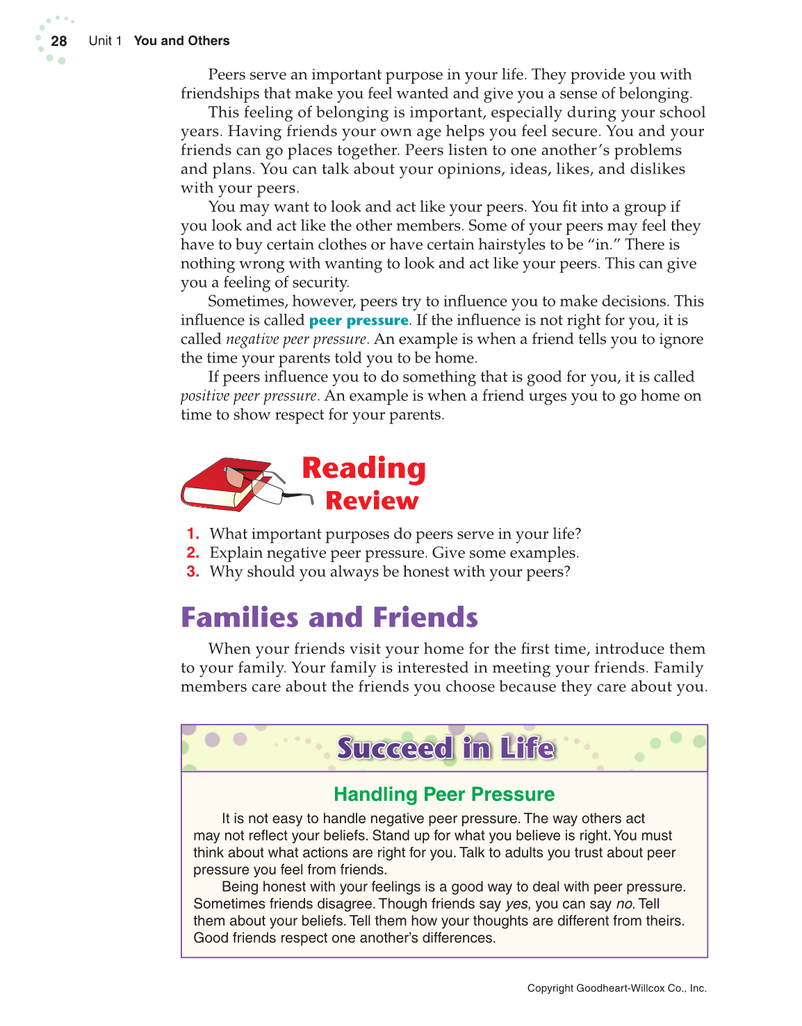 Exploring Life and Career: Introduction to Social Health, 7th Edition page 28