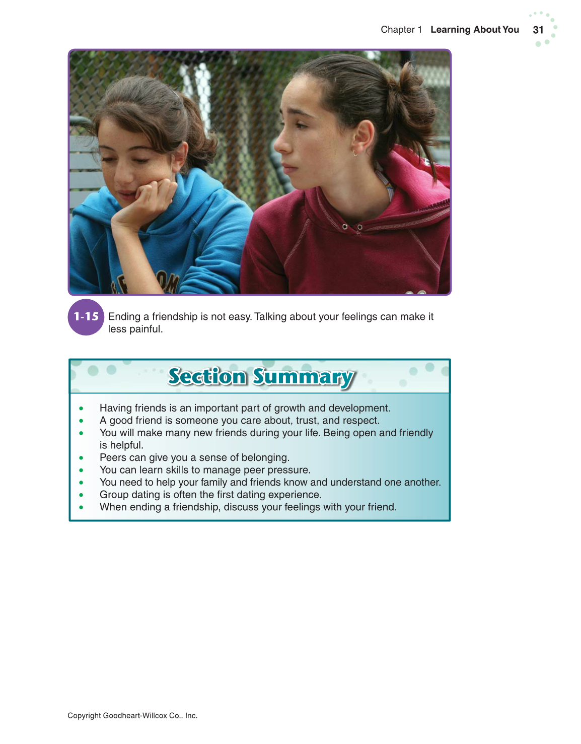 Exploring Life and Career: Introduction to Social Health, 7th Edition page 31