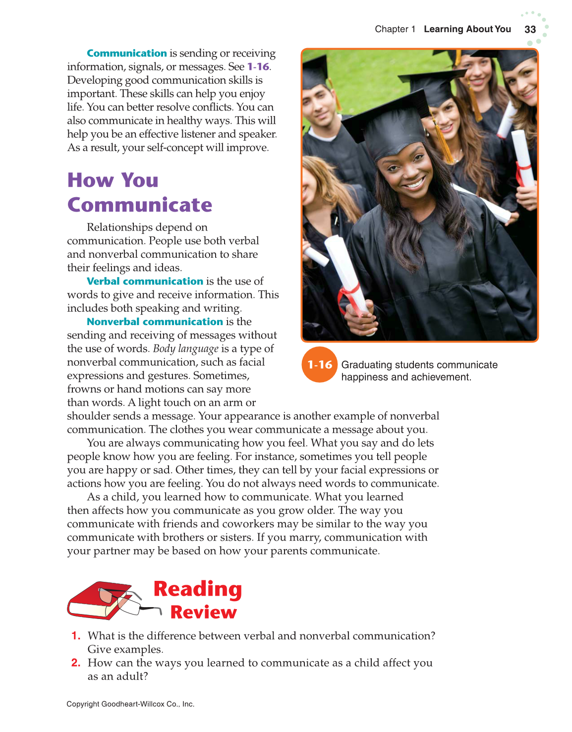 Exploring Life and Career: Introduction to Social Health, 7th Edition page 33