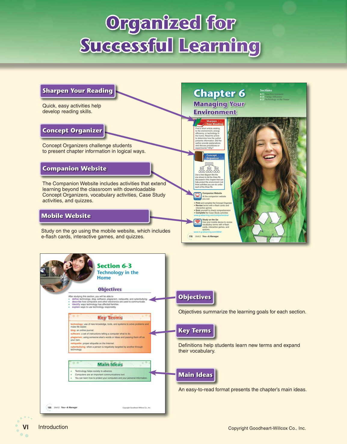 Exploring Life and Career: Introduction to Social Health, 7th Edition page VI