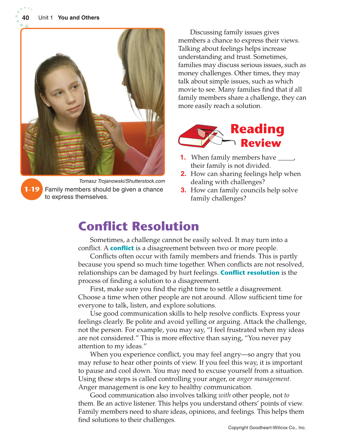 Exploring Life and Career: Introduction to Social Health, 7th Edition page 40