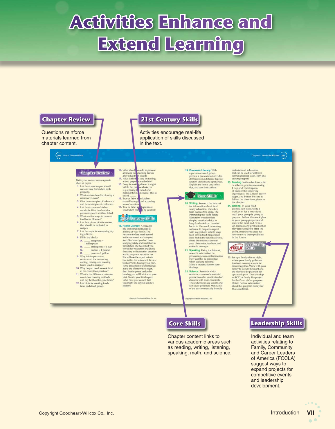 Exploring Life and Career: Introduction to Social Health, 7th Edition page VII