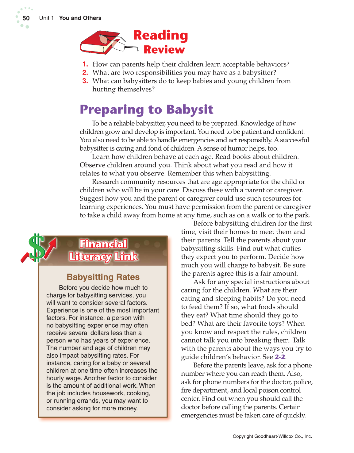 Exploring Life and Career: Introduction to Social Health, 7th Edition page 50
