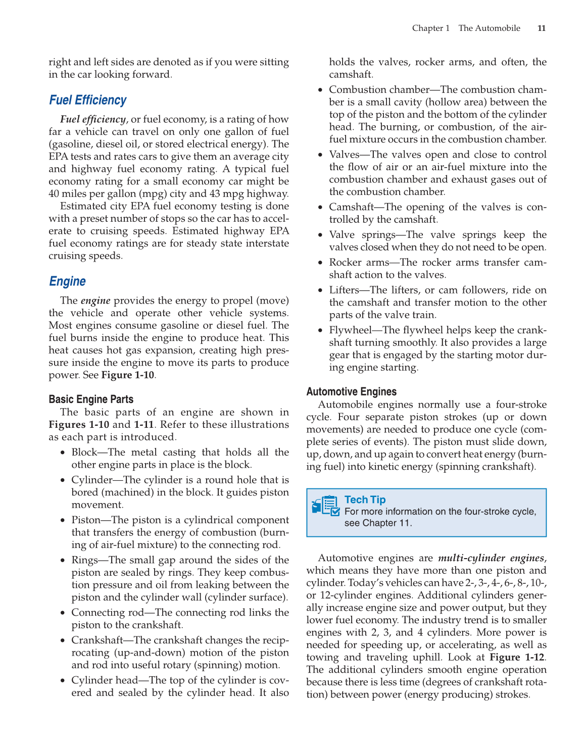 Modern Automotive Technology, 8th Edition page 11
