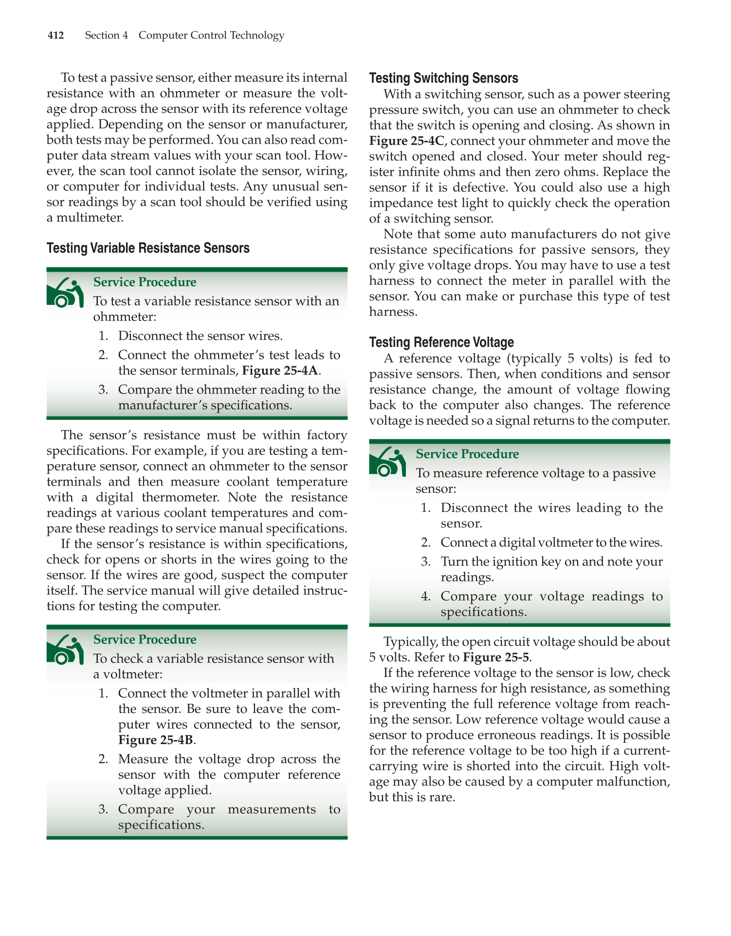 Modern Automotive Technology, 8th Edition page 412