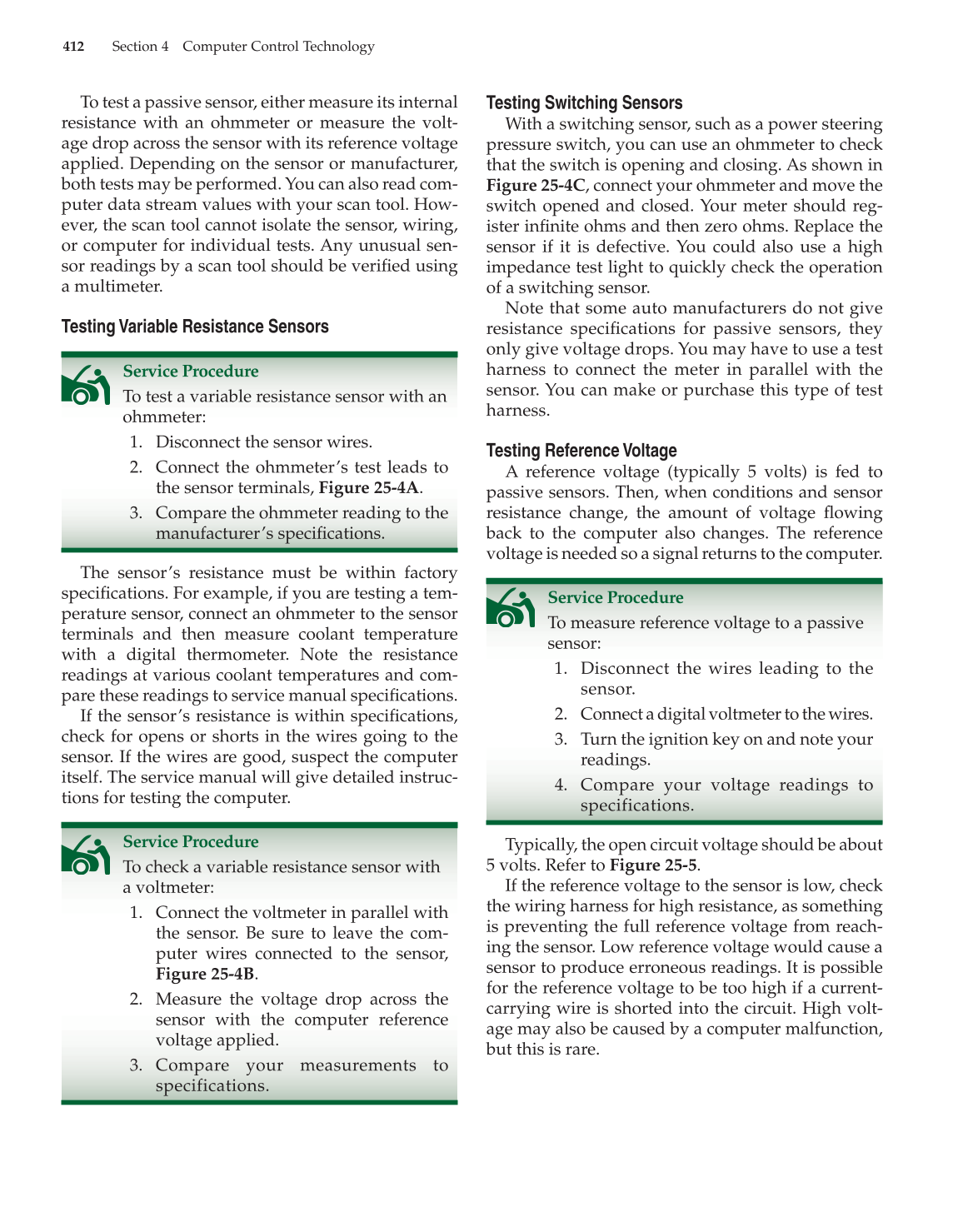 Modern Automotive Technology, 8th Edition page 412