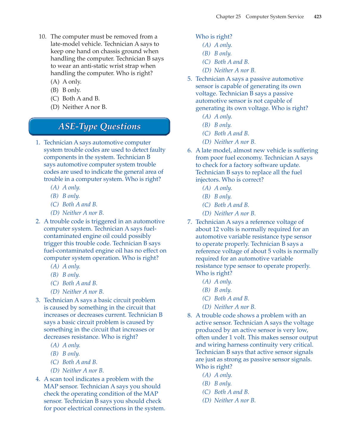 Modern Automotive Technology, 8th Edition page 423