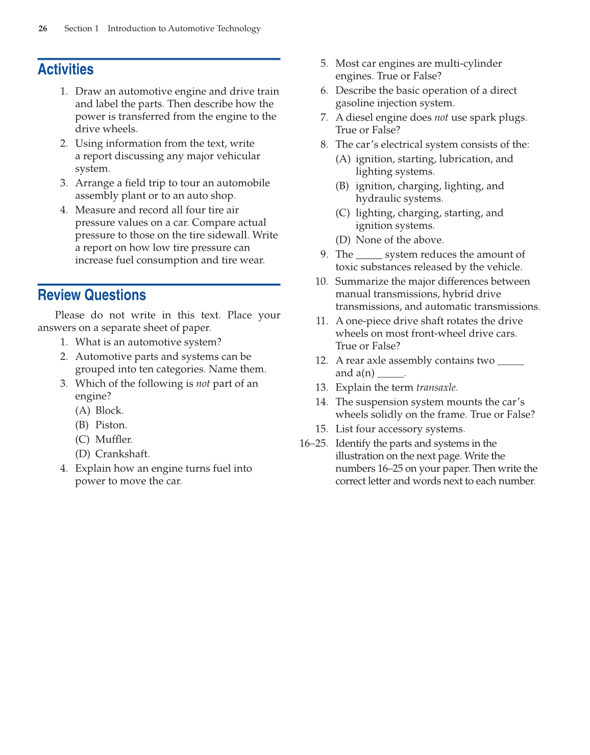 Modern Automotive Technology, 8th Edition page 26