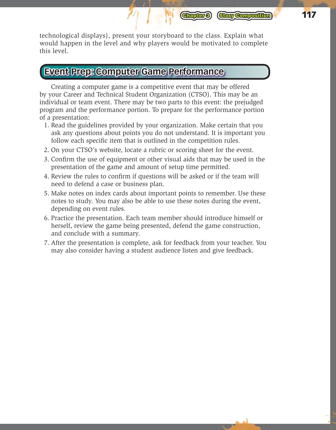 Video Game Design Composition, 1st Edition page 117