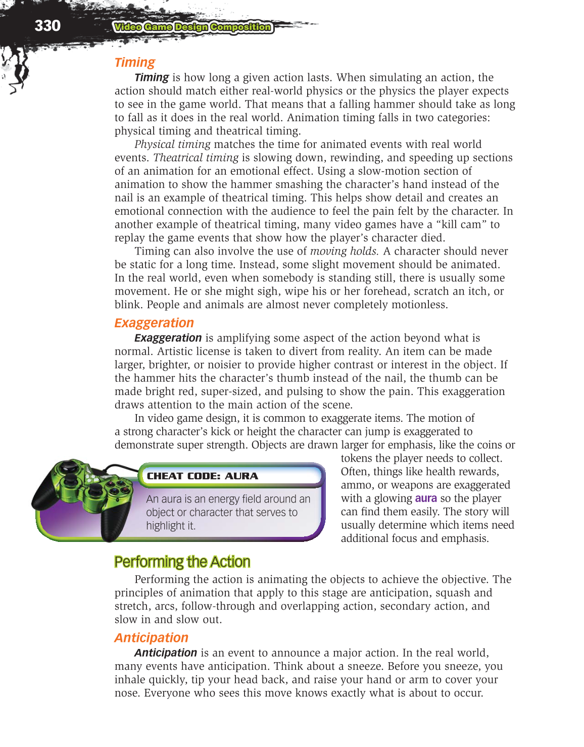Video Game Design Composition, 1st Edition page 330