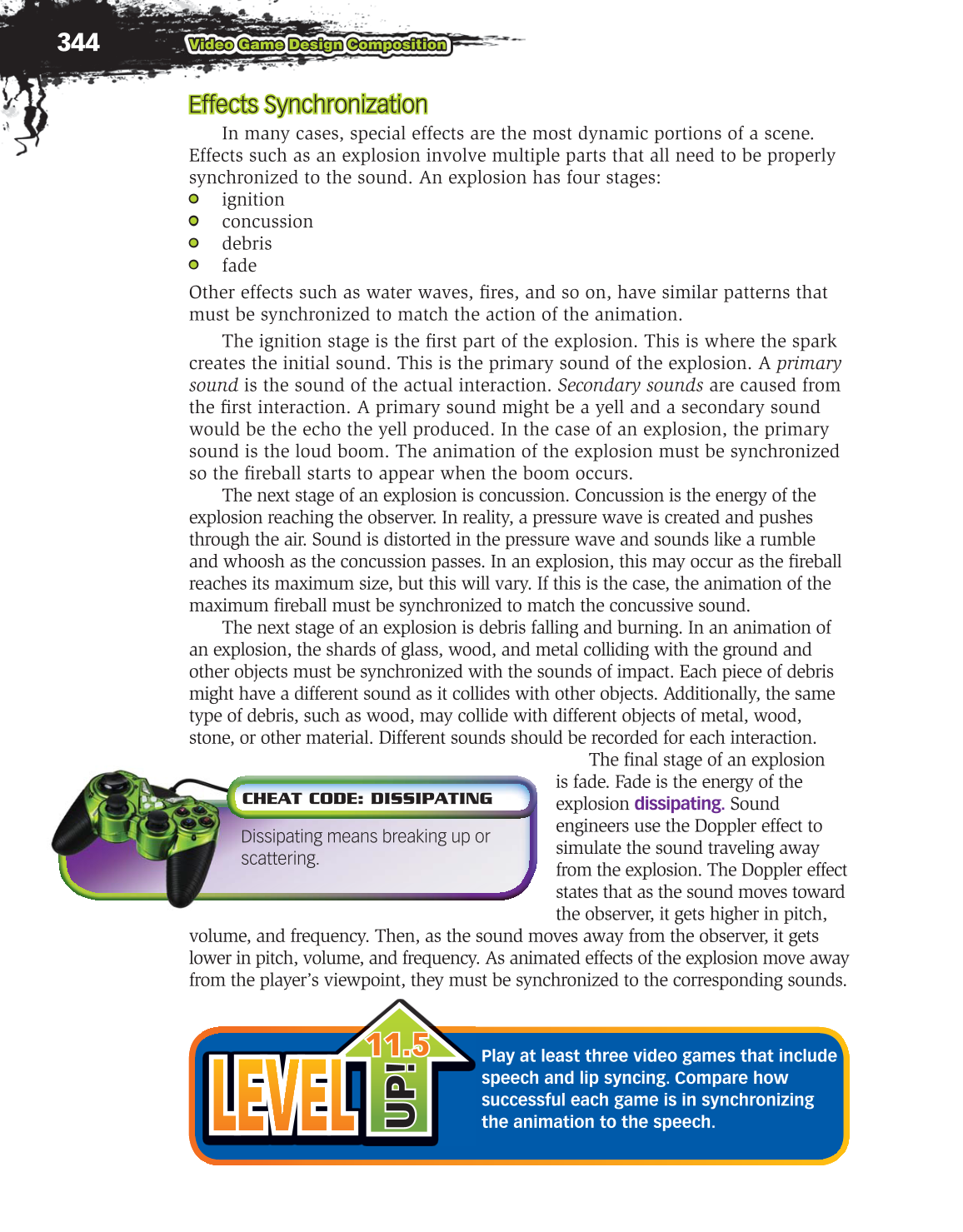 Video Game Design Composition, 1st Edition page 344