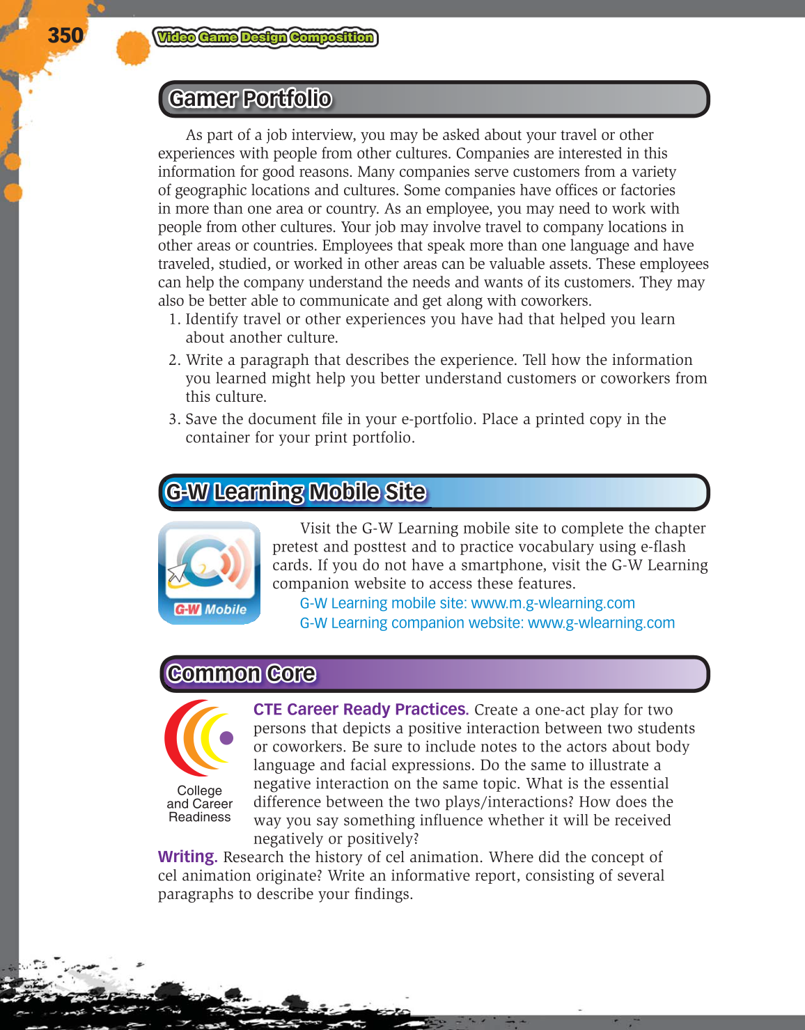 Video Game Design Composition, 1st Edition page 350