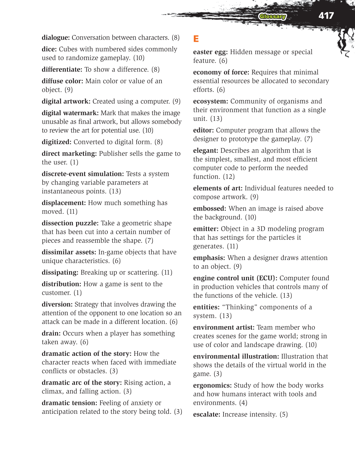 Video Game Design Composition, 1st Edition page 417