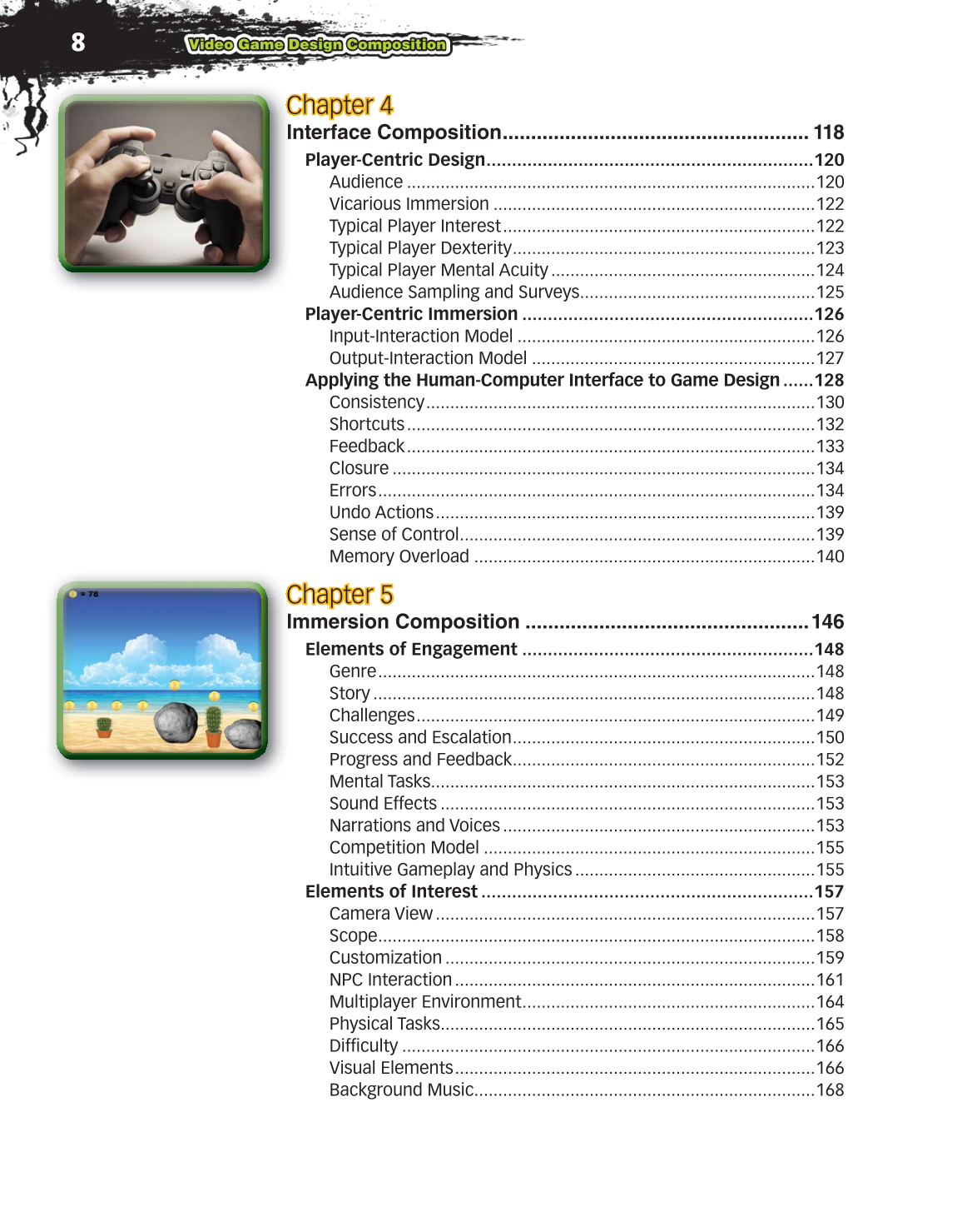 Video Game Design Composition, 1st Edition page 8