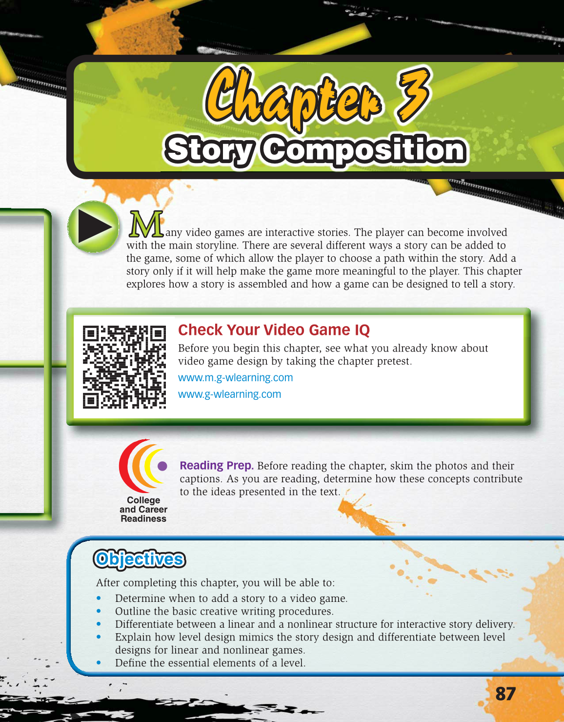 Video Game Design Composition, 1st Edition page 87