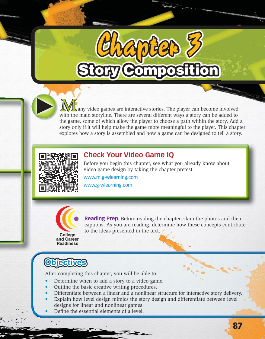 Video Game Design Composition, 1st Edition page 87