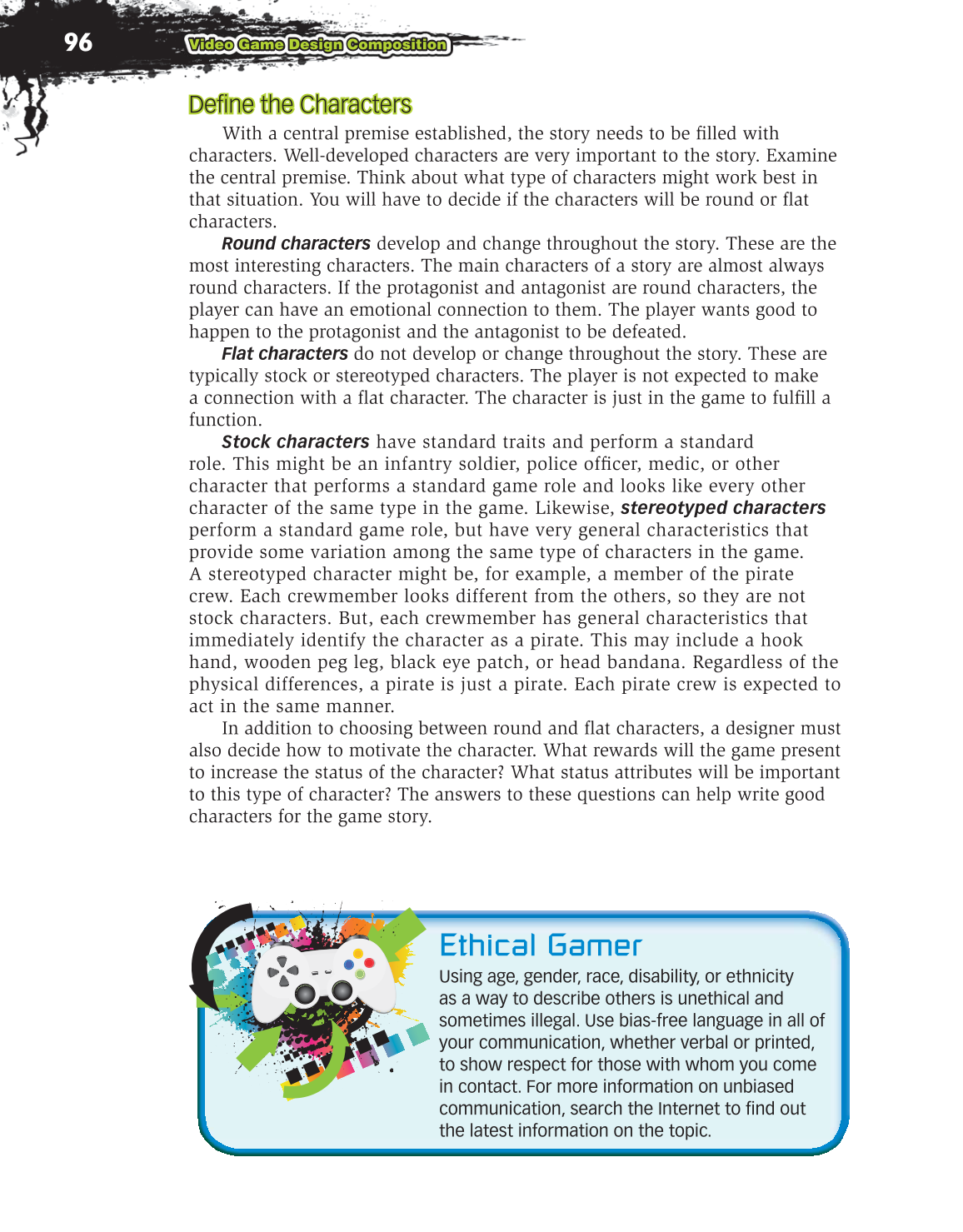 Video Game Design Composition, 1st Edition page 96
