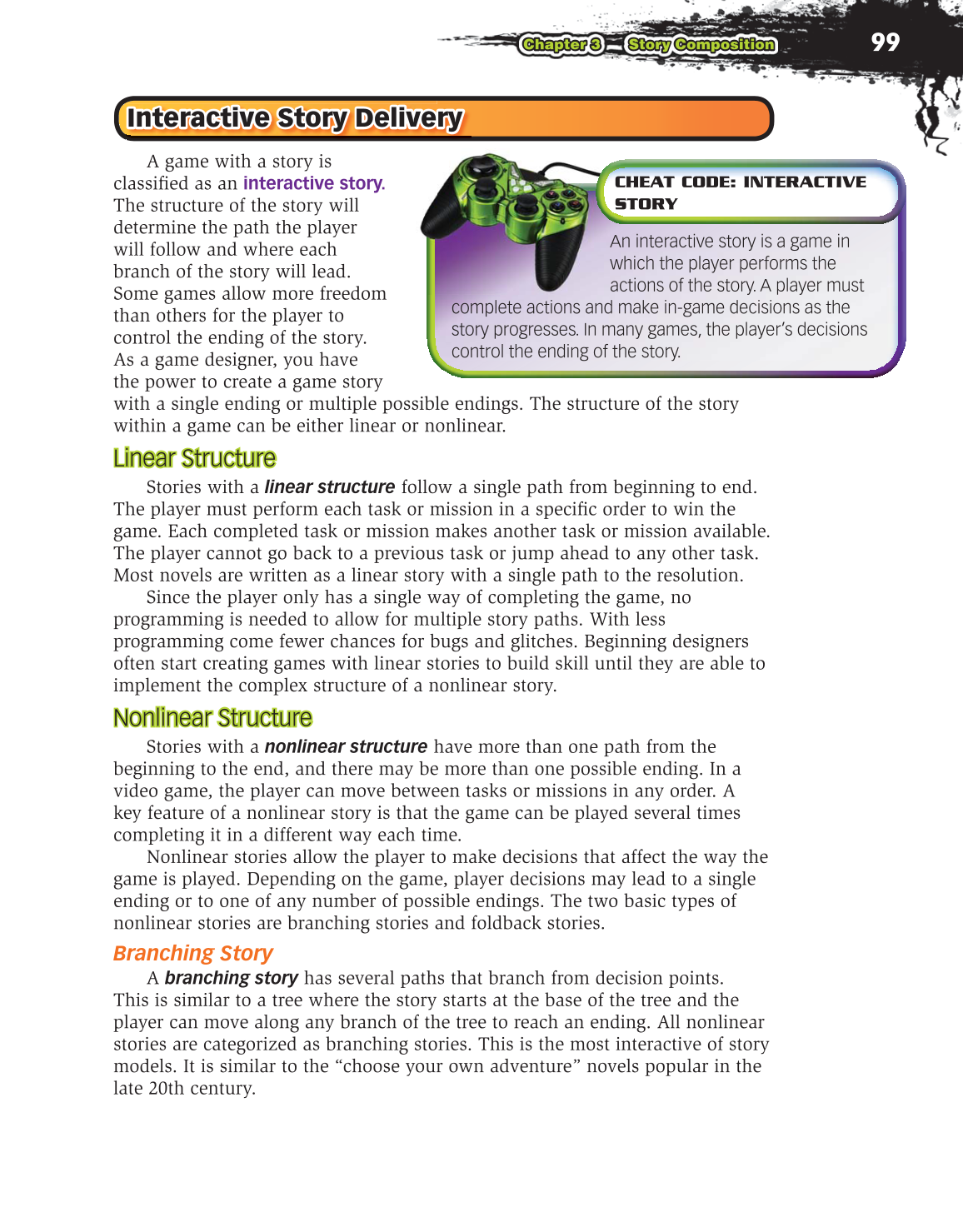 Video Game Design Composition, 1st Edition page 99