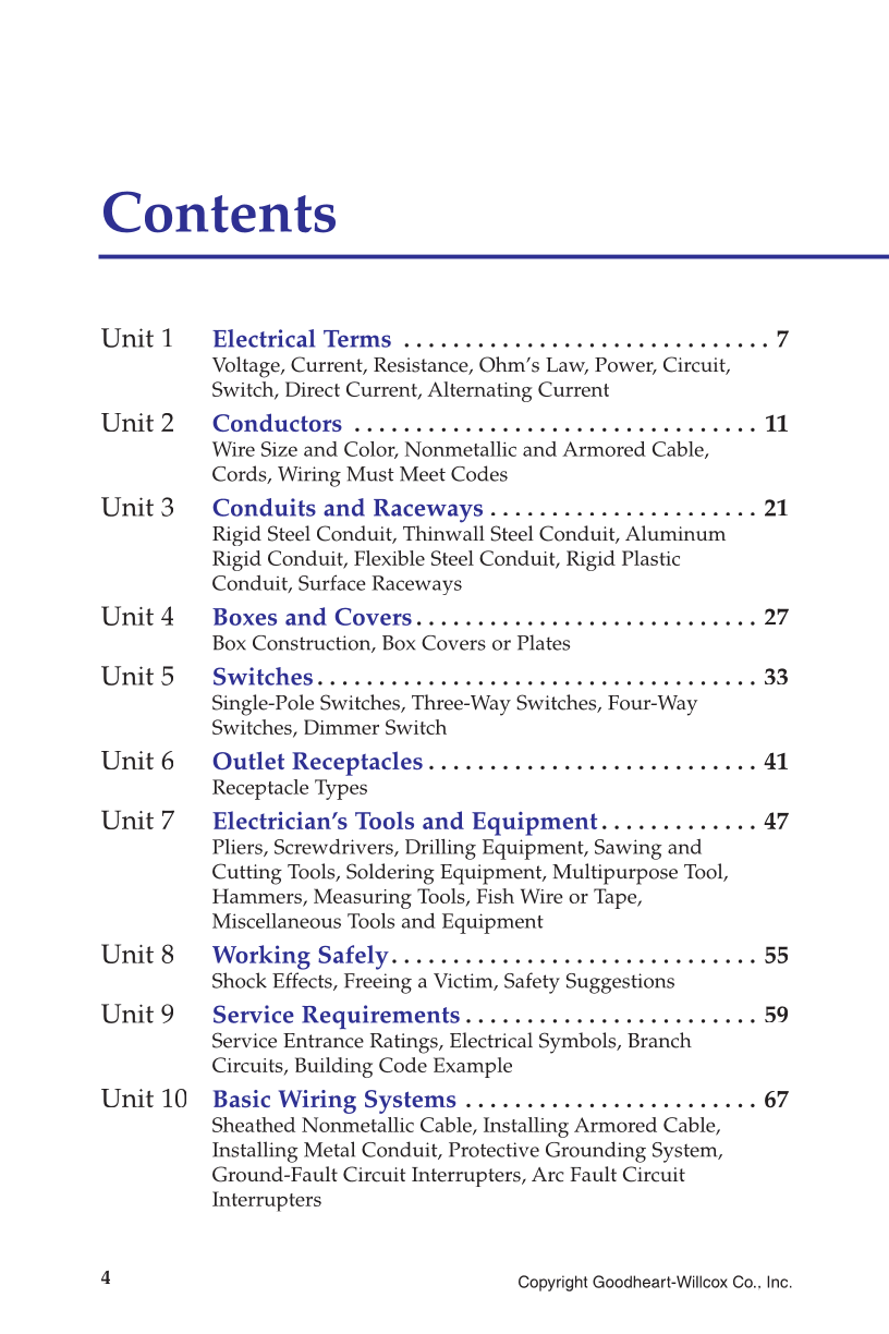 House Wiring Simplified, 14th Edition page 4