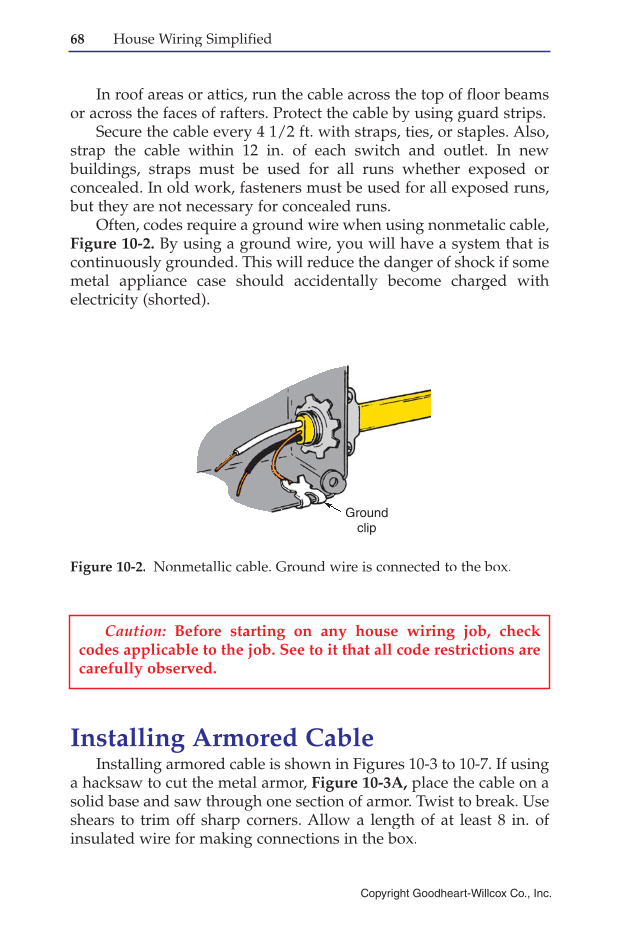 House Wiring Simplified, 14th Edition page 68
