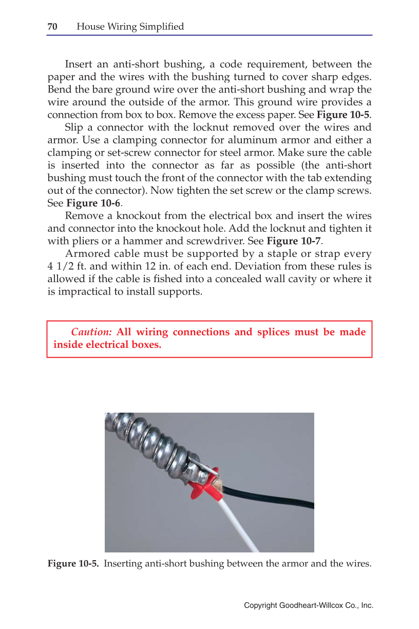 House Wiring Simplified, 14th Edition page 70