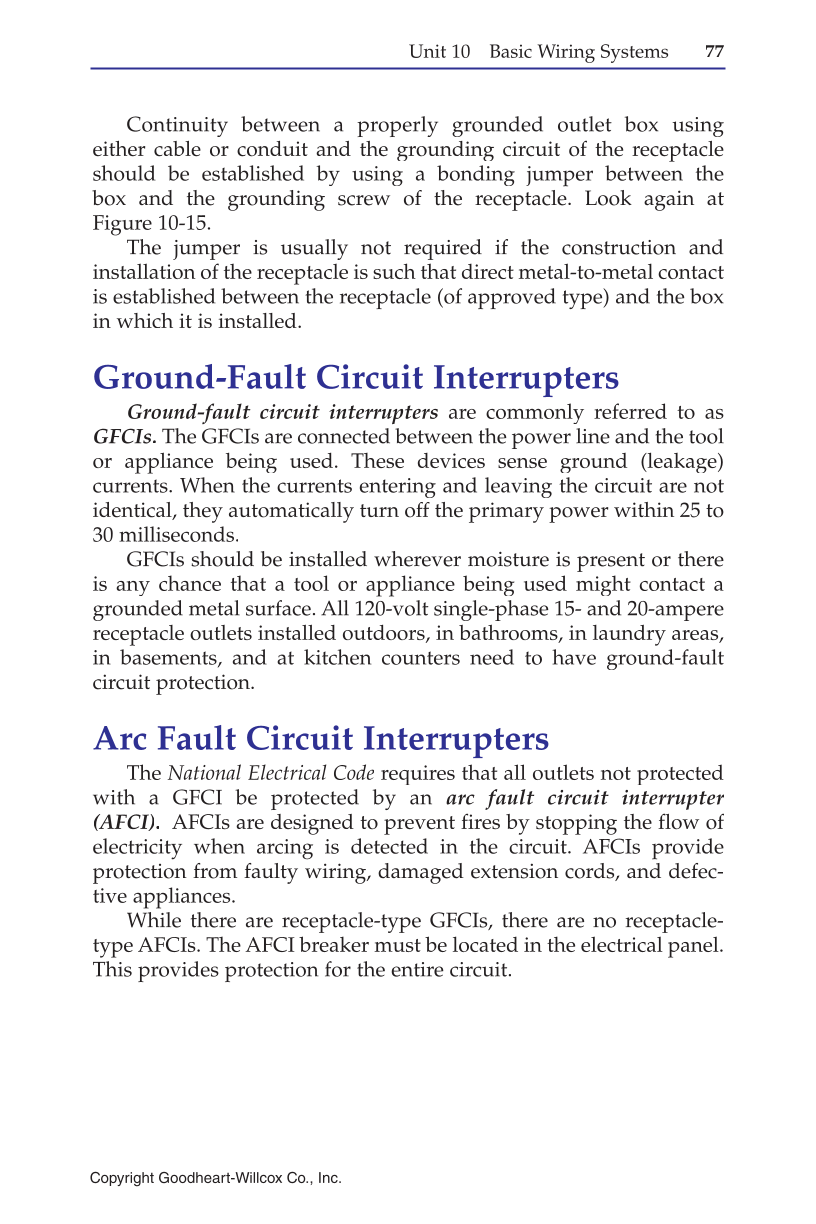 House Wiring Simplified, 14th Edition page 77