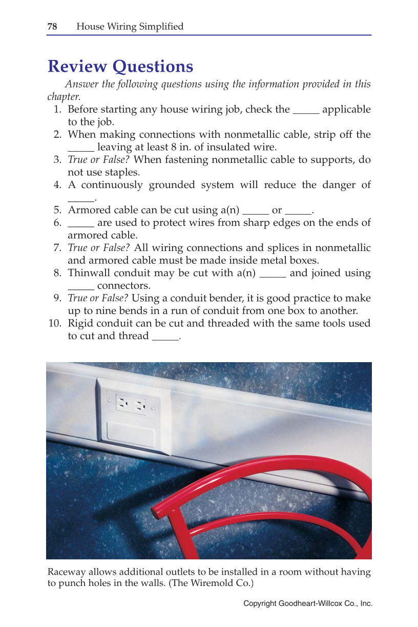 House Wiring Simplified, 14th Edition page 78